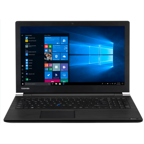 Toshiba A50, Core i5-8250U 1.6/3.4Ghz, 8GB, 256GB SSD, 15.6" FHD, DVDRW, USB-C, Win 10 Pro 64, 3 Yr